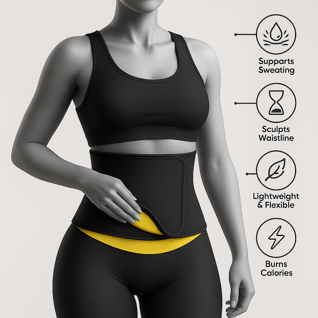 SweatMax Pro - Body Shaper Belly Fat Burner