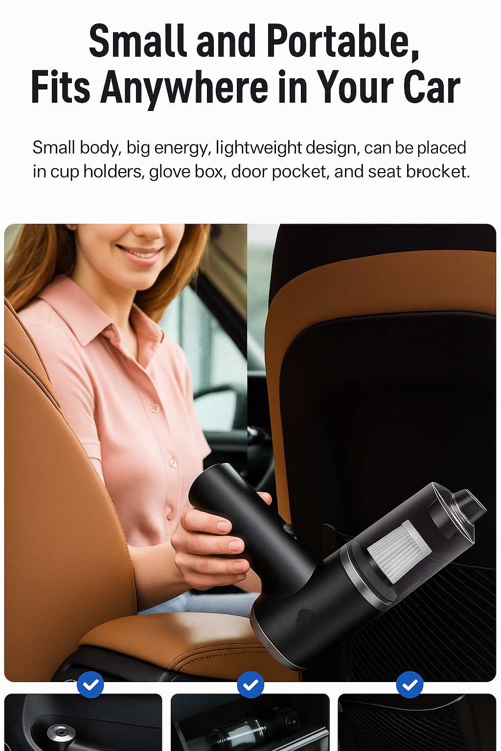 Portable Air Duster Wireless Vacuum Cleaner