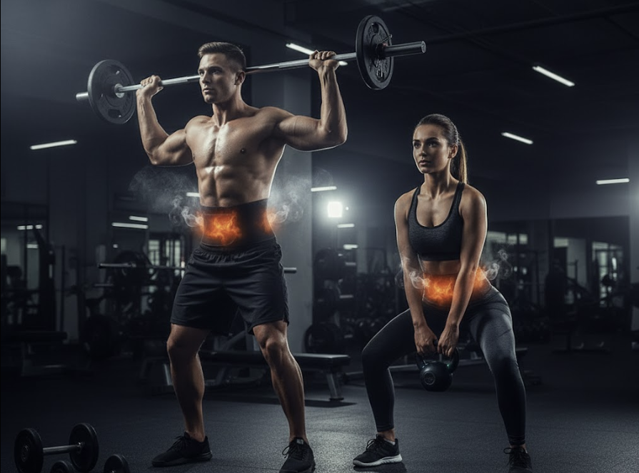 SweatMax Pro - Body Shaper Belly Fat Burner